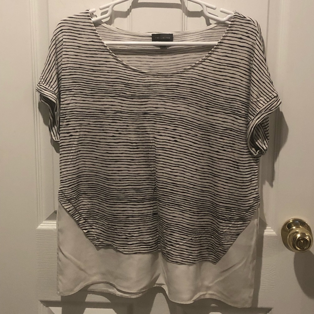 Limited Tee w/Blouse detail layer